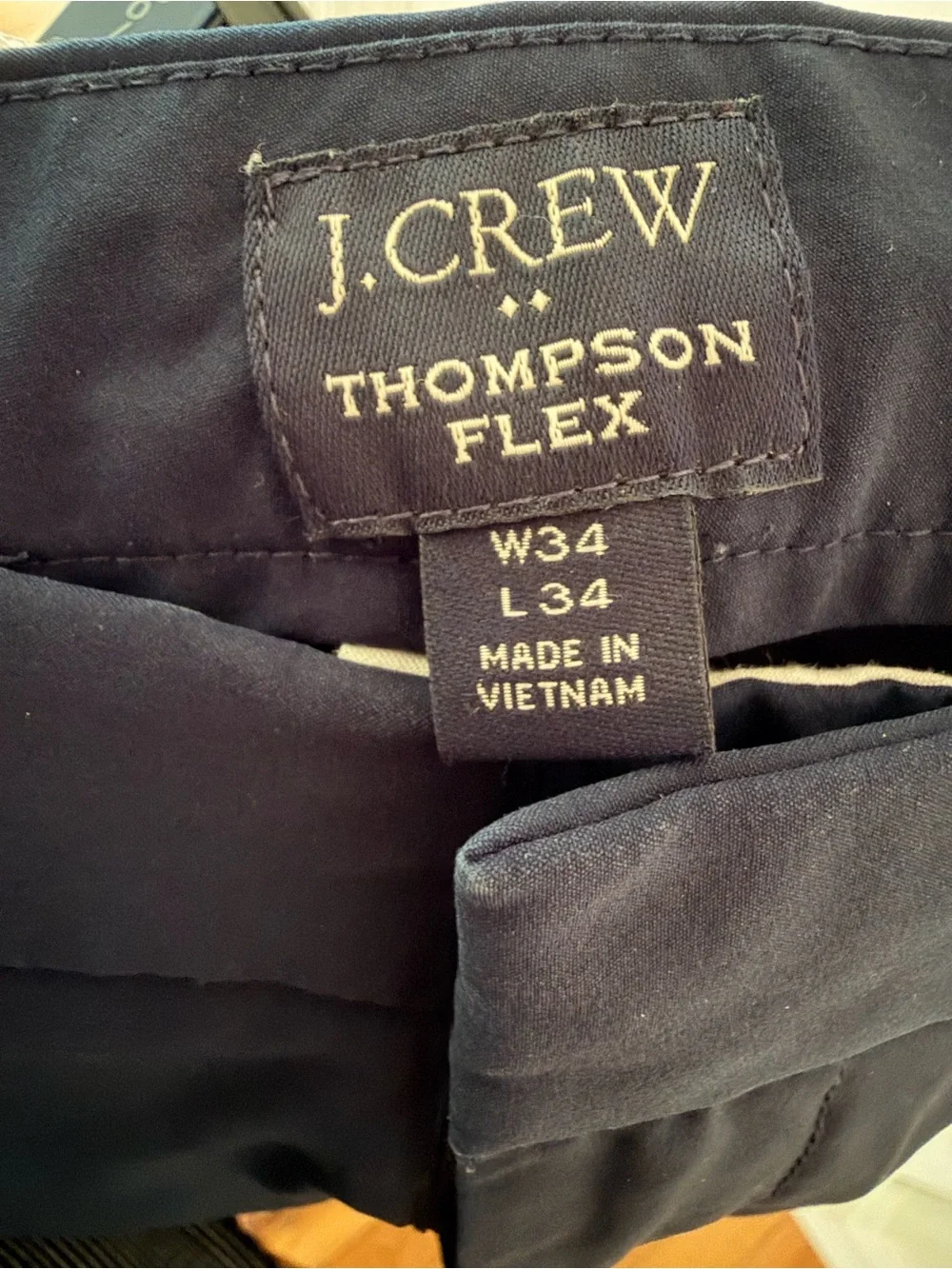 J. Crew Men's Navy Dress Pants